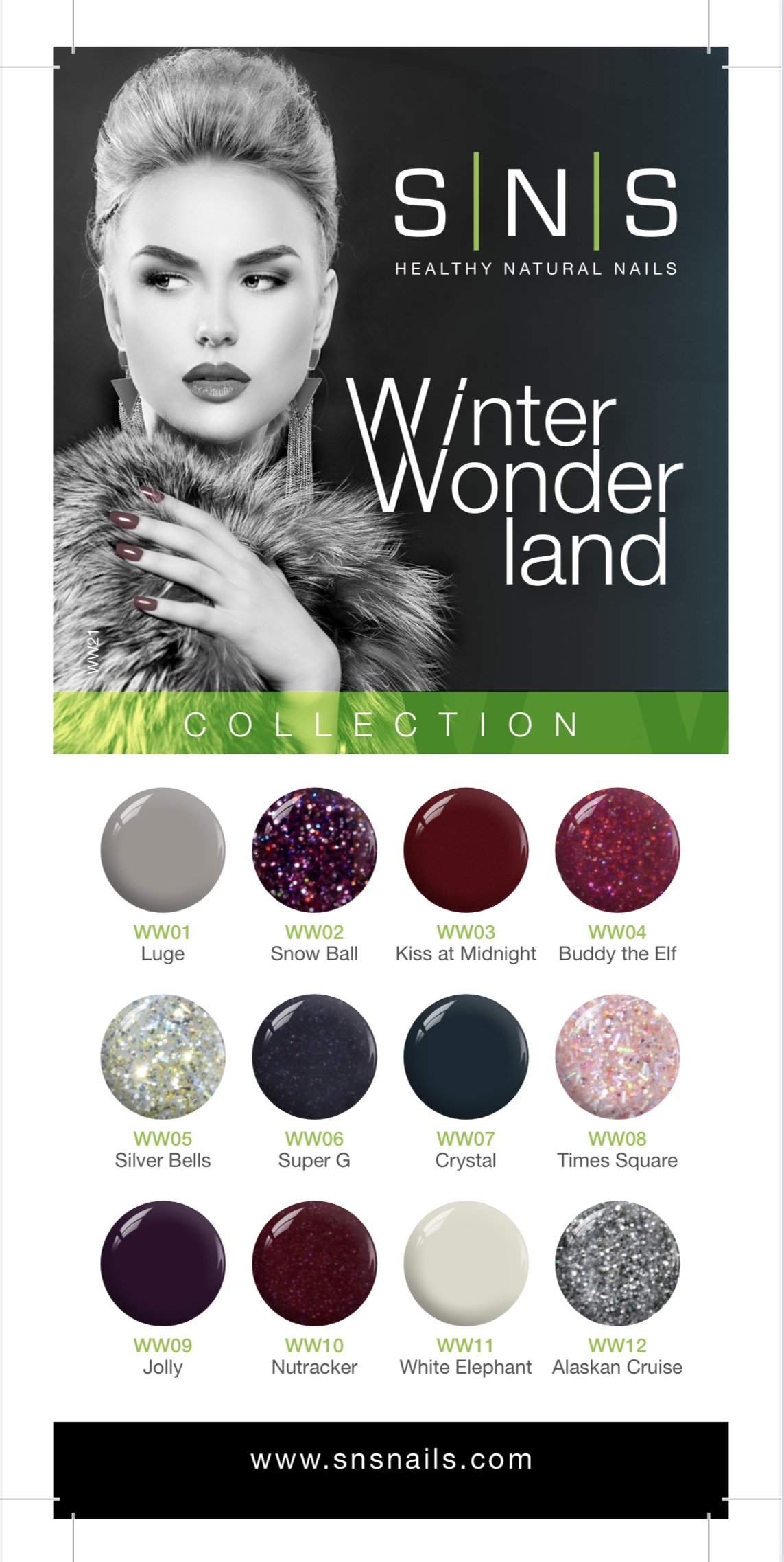 Winter Wonderland Collection Dipping Powder