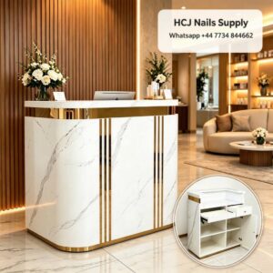 Royal Marble Reception Desk 1.2m