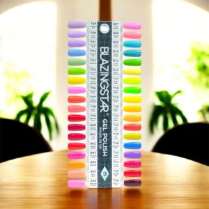 Complete blazing star  gel chart 9 of 36 colour 15ml