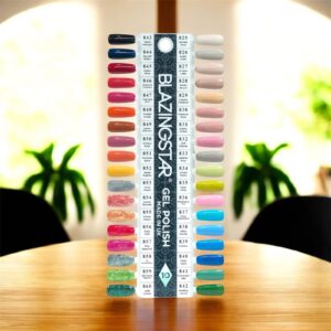 Complete blazing star  gel chart 10 of 36 colour 15ml
