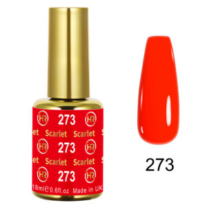 273 Scarlet HR Gel 18ml made in UK