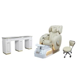Christina Pro Pedicure Chair colour light gold