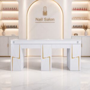 Luna Glow Double Nail Table 180cm